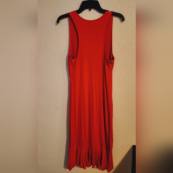 Midi flared bottom dress - Picture 2 of 3